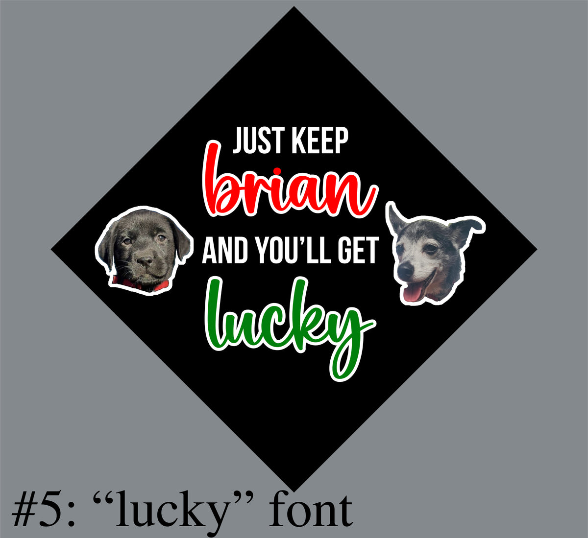 Custom Grad Cap for Fay