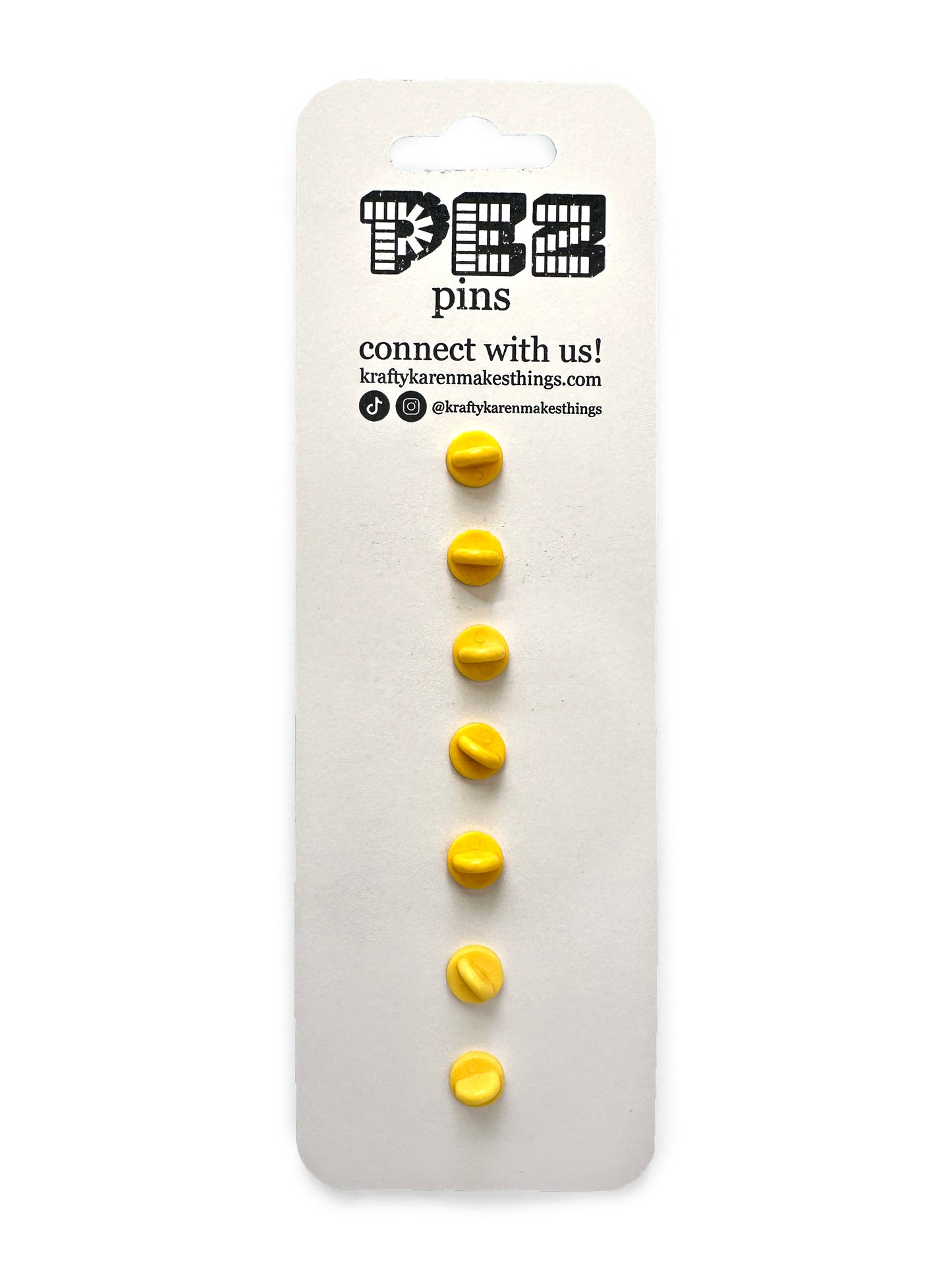 pez pins - set of 7