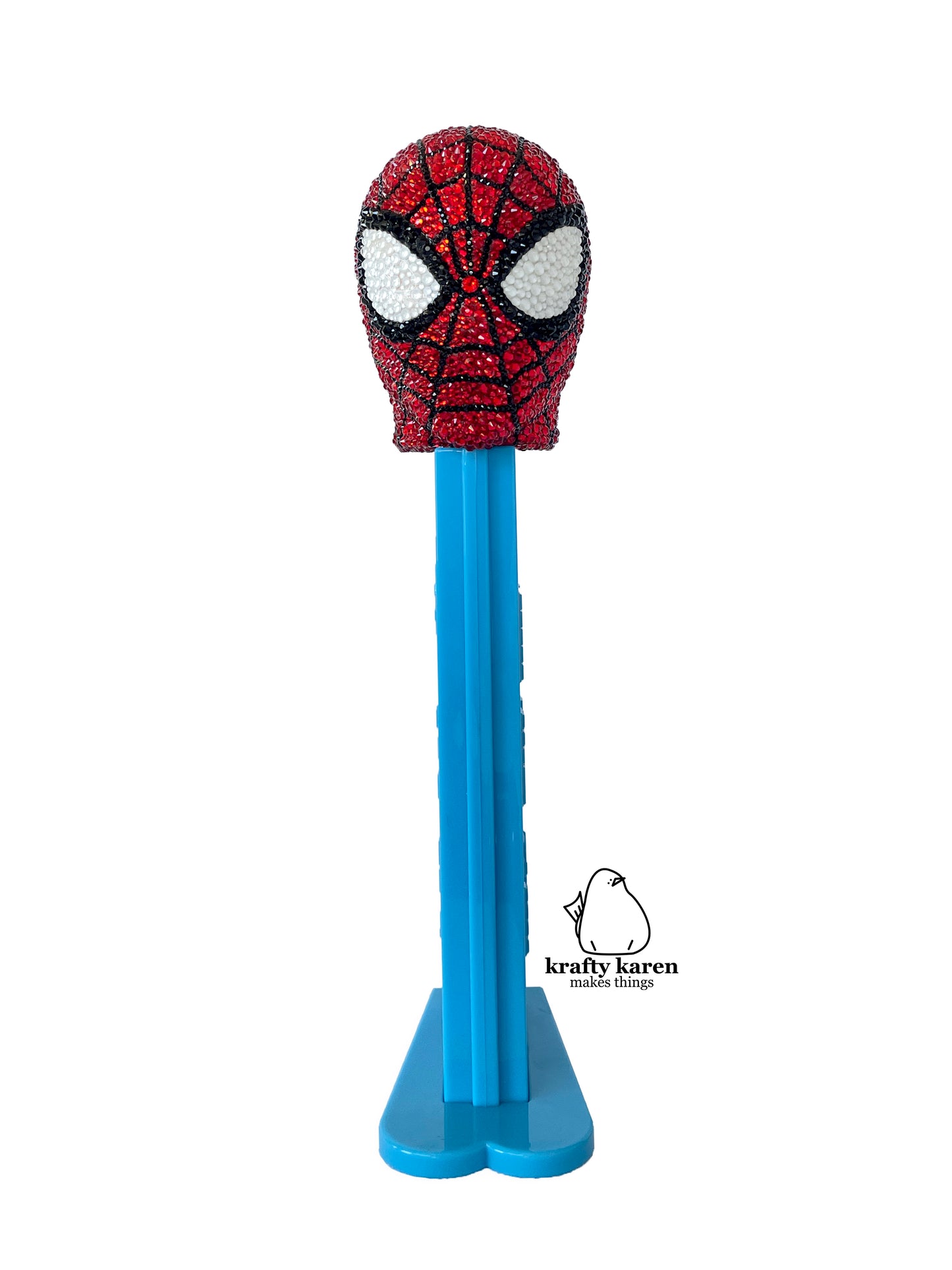 GIANT Rhinestone Spiderman PEZ