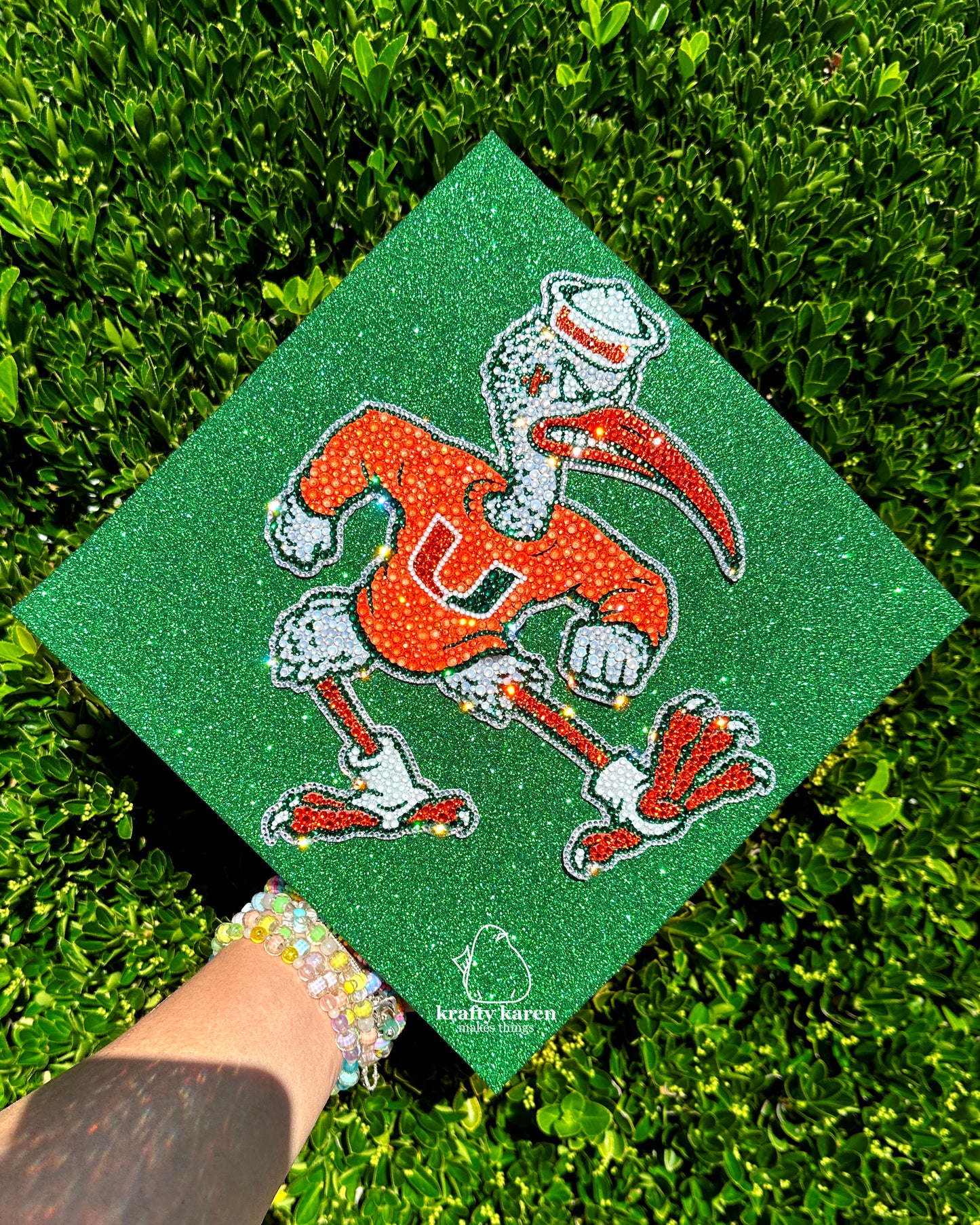 University of Miami Sebastian Grad Cap