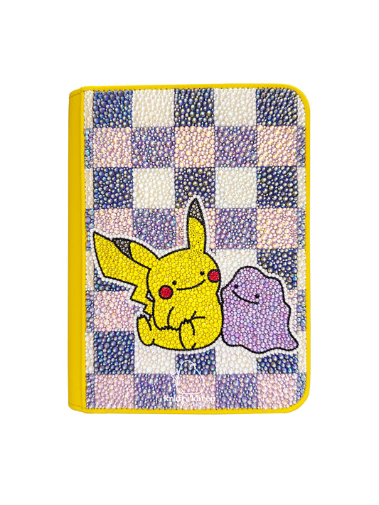 rhinestone ditto pika 4 pocket binder