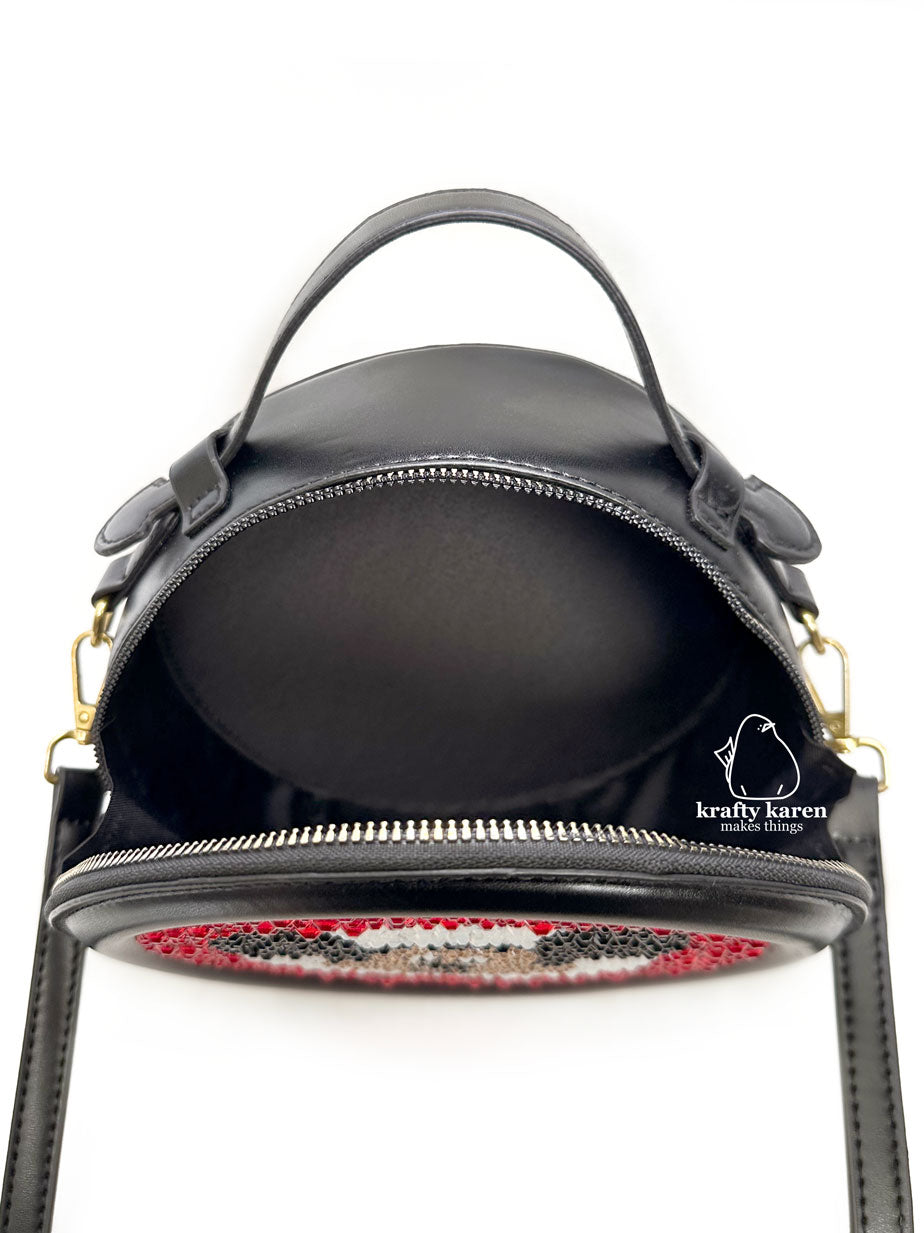 Classic Mouse Rhinestone Crossbody Bag
