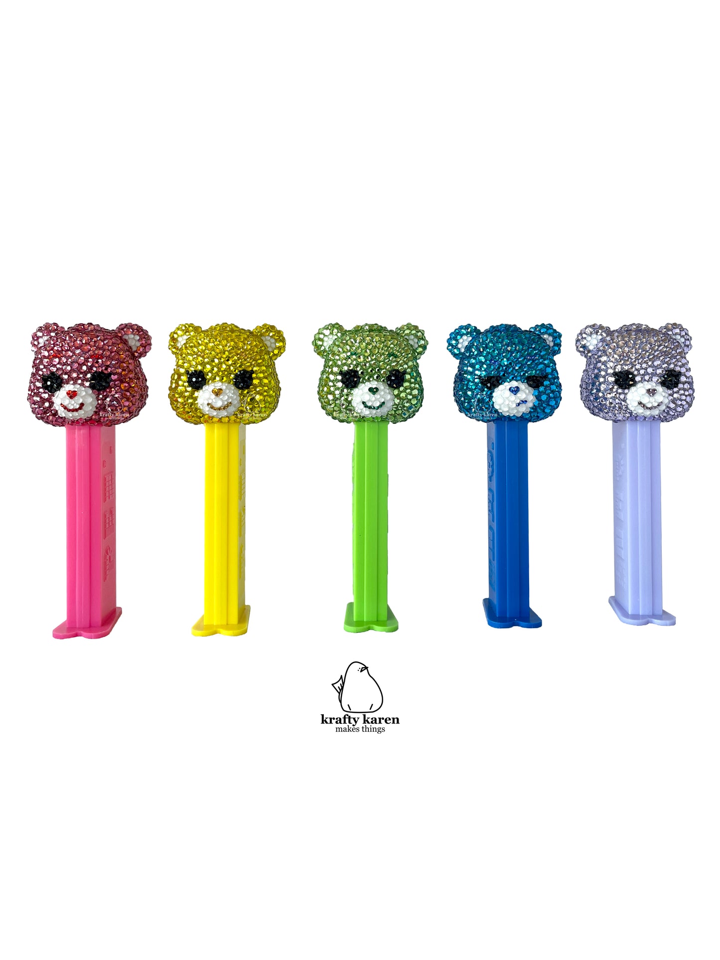 Rhinestone Grumpy Bear Care Bear Funko Pop PEZ