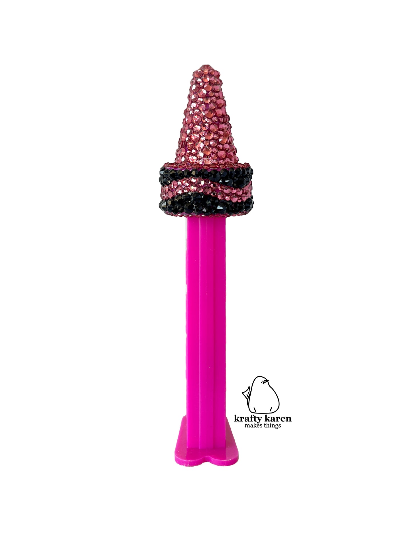 Rhinestone Crayola Crayon PEZ - Set of 8