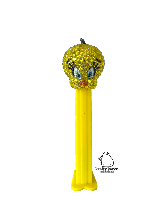 Rhinestone Tweety Bird PEZ