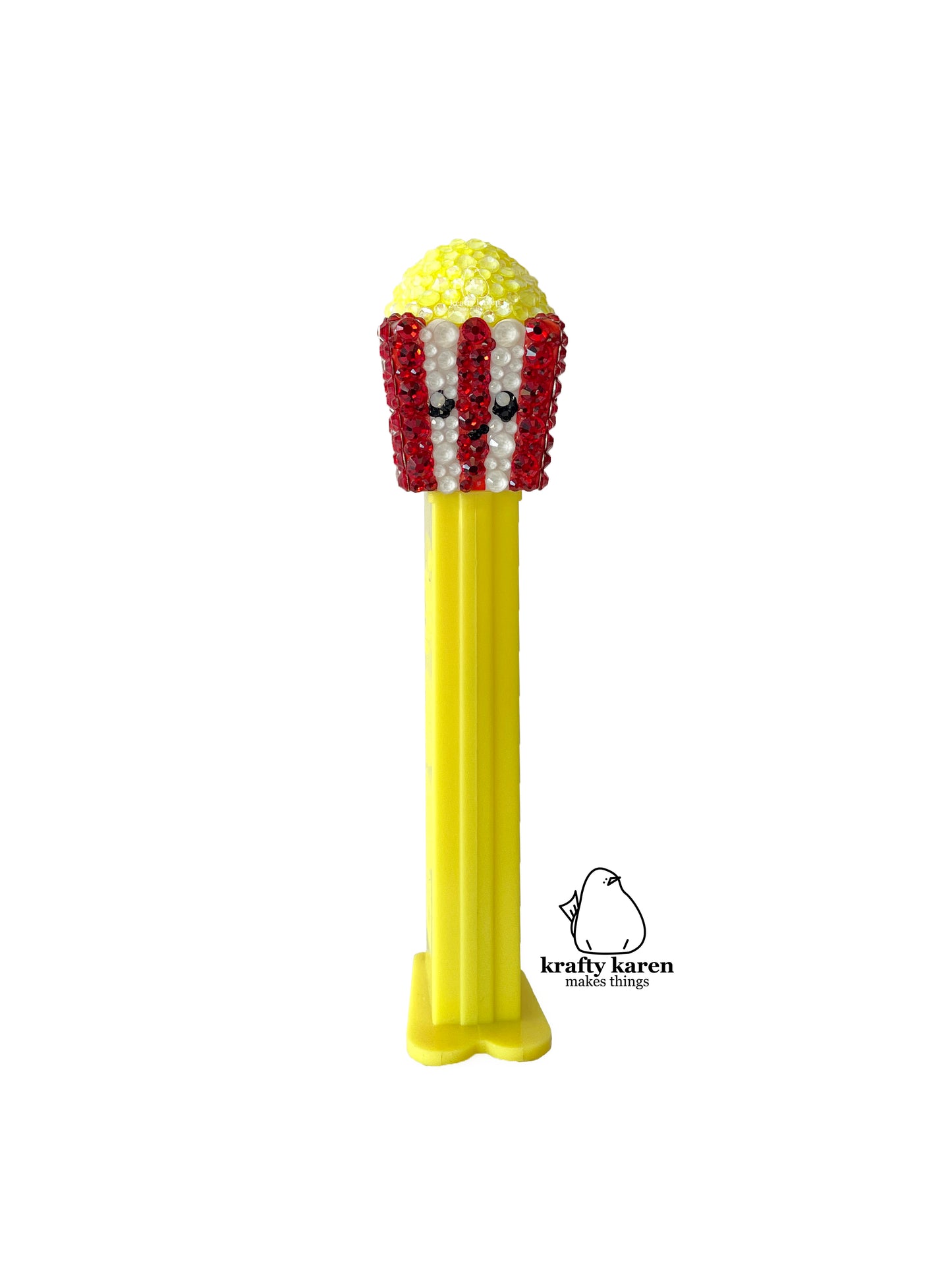 Rhinestone Popcorn PEZ