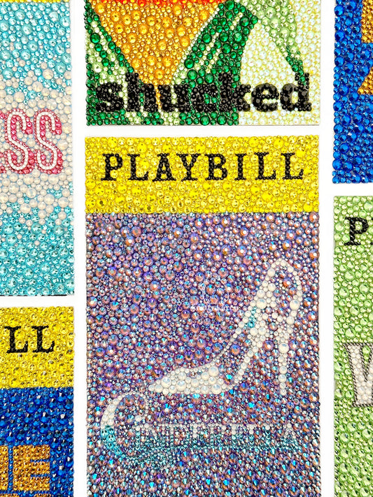 Custom Rhinestone Playbill