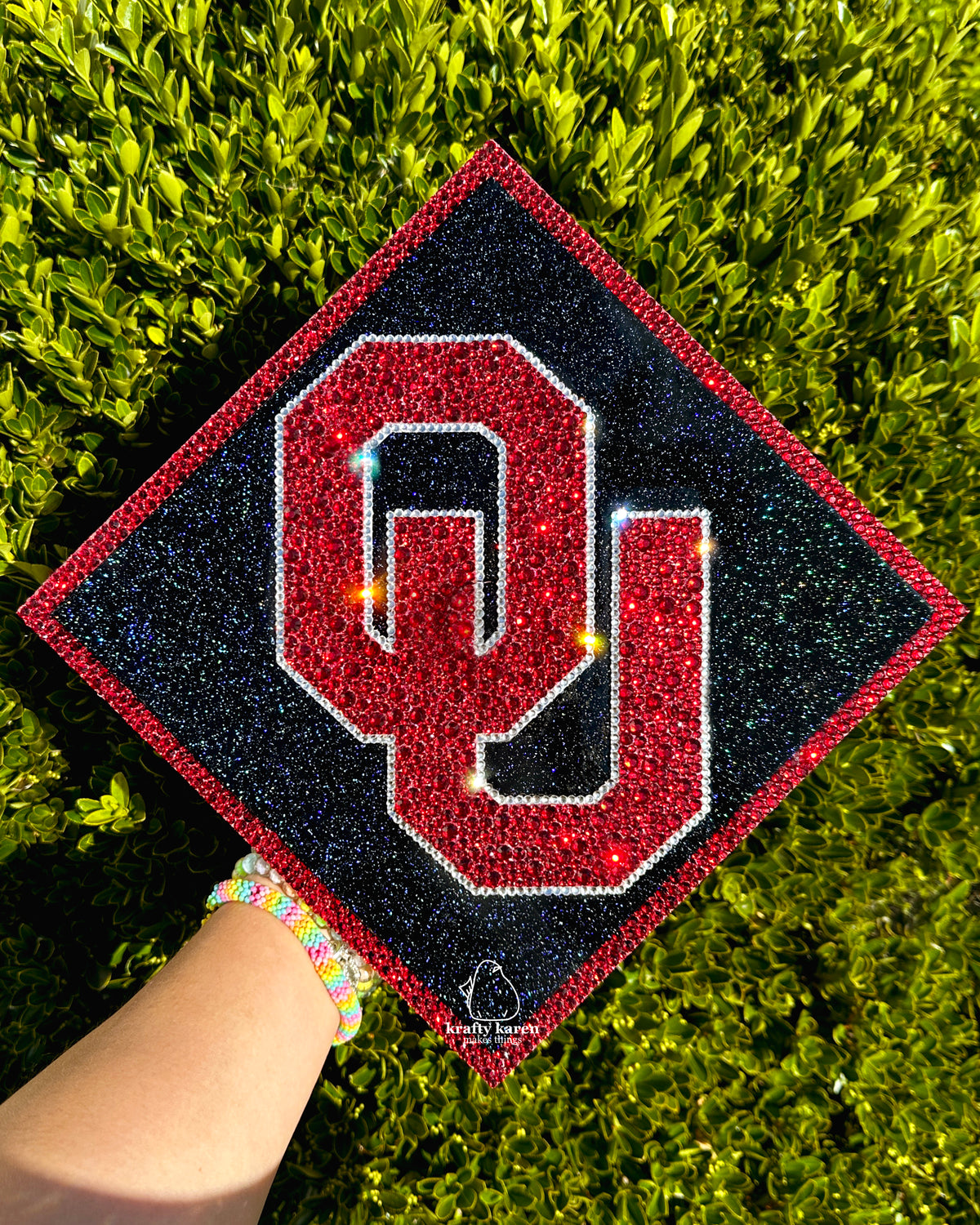 OU University of Oklahoma Grad Cap