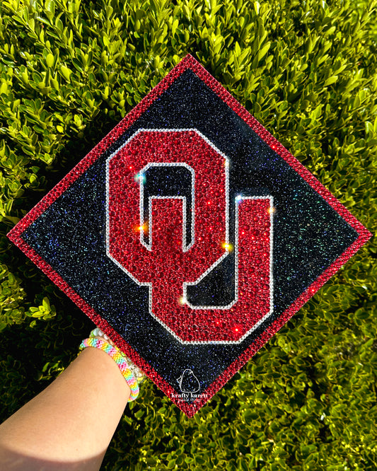 OU University of Oklahoma Grad Cap
