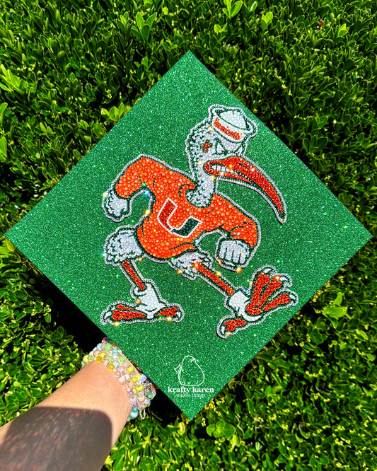 University of Miami Sebastian Grad Cap