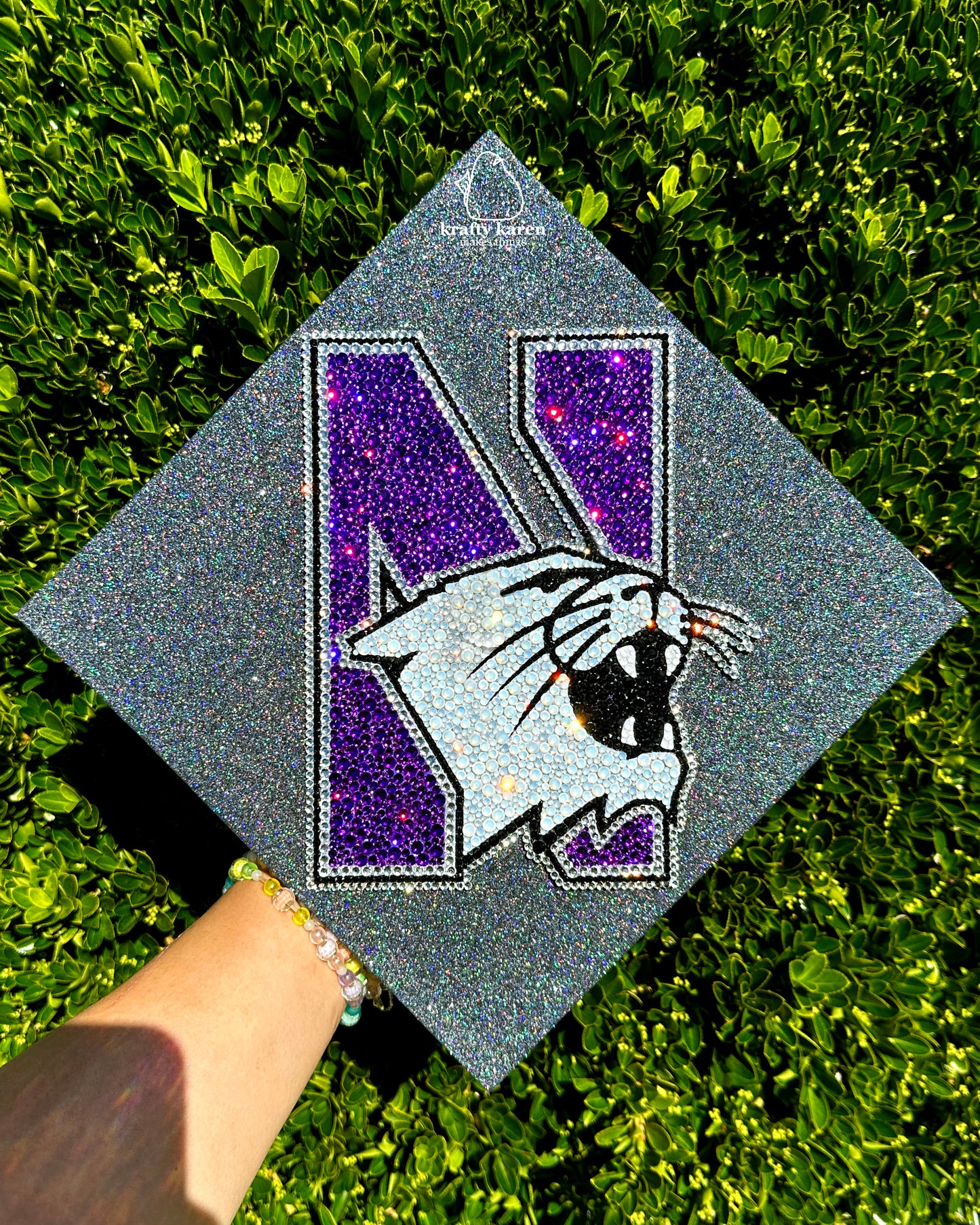 Northwestern Grad Cap
