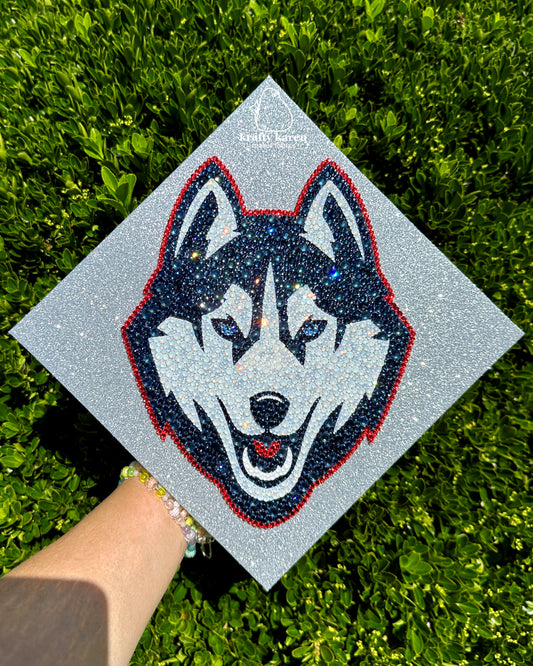 University of Connecticut Huskies Grad Cap